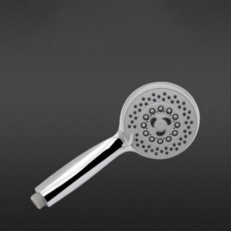 Contemporary Style Shower Head Round Plastic Handheld Shower Head -Bathlova