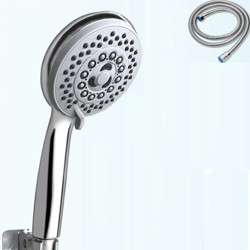 Contemporary Style Shower Head Round Plastic Handheld Shower Head -Bathlova