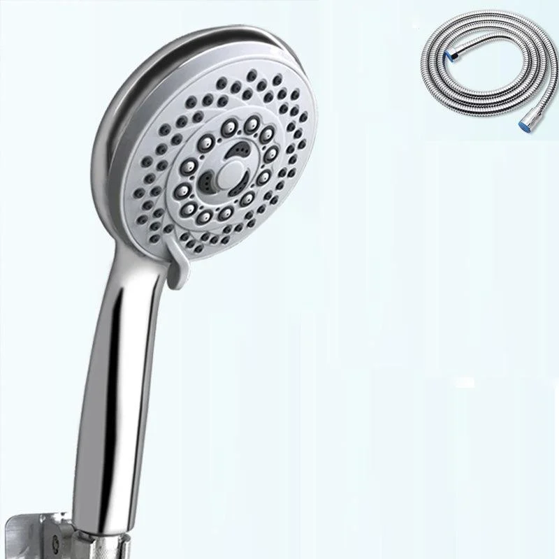 Contemporary Style Shower Head Round Plastic Handheld Shower Head -Bathlova