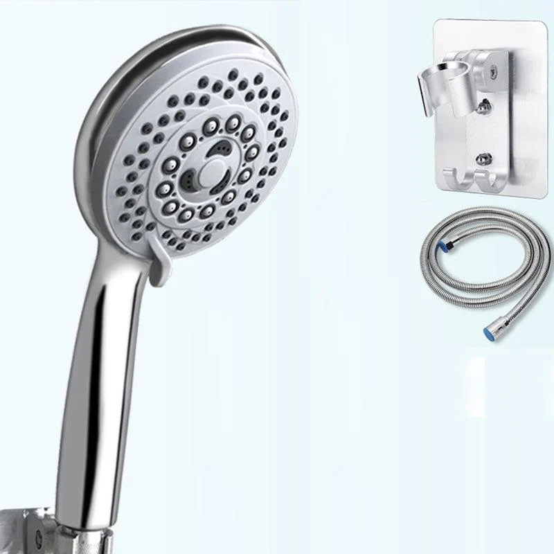 Contemporary Style Shower Head Round Plastic Handheld Shower Head -Bathlova