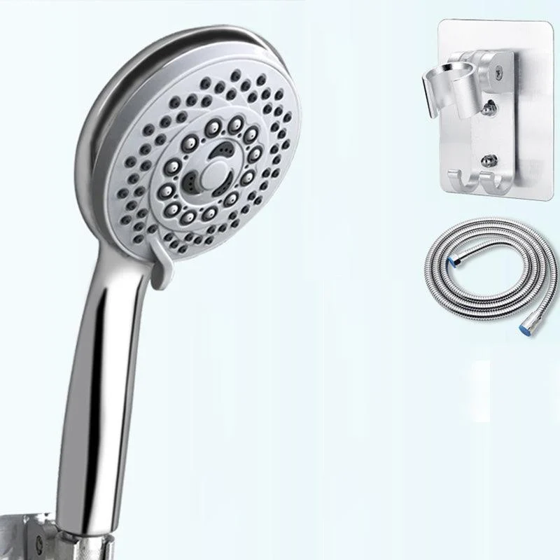 Contemporary Style Shower Head Round Plastic Handheld Shower Head -Bathlova