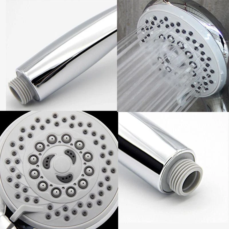 Contemporary Style Shower Head Round Plastic Handheld Shower Head -Bathlova