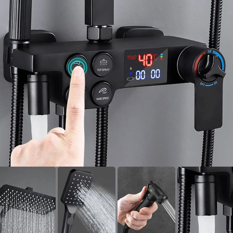 contemporary-style-shower-system-spot-resist-copper-wall-mounted-shower-system-bathlova-8 Contemporary Style Shower System Spot Resist Copper Wall Mounted Shower System -Bathlova