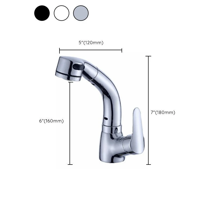 Contemporary Style Tap Single Handle Vessel Sink Bathroom Tap -Bathlova