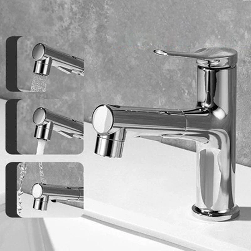 Contemporary Style Tap Single Lever Handle Tap with Swivel Spout -Bathlova