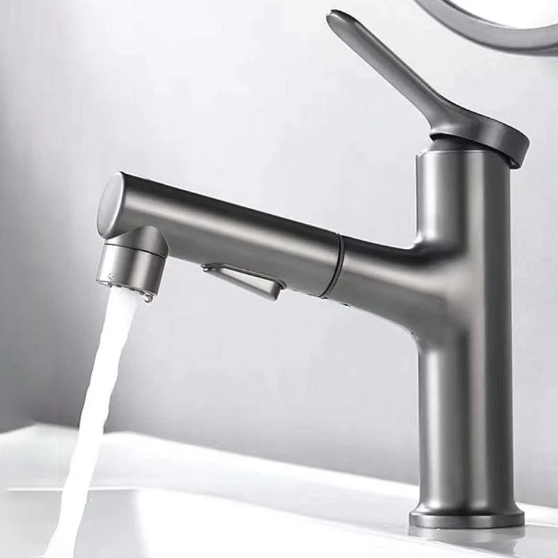 Contemporary Style Tap Single Lever Handle Tap with Swivel Spout -Bathlova