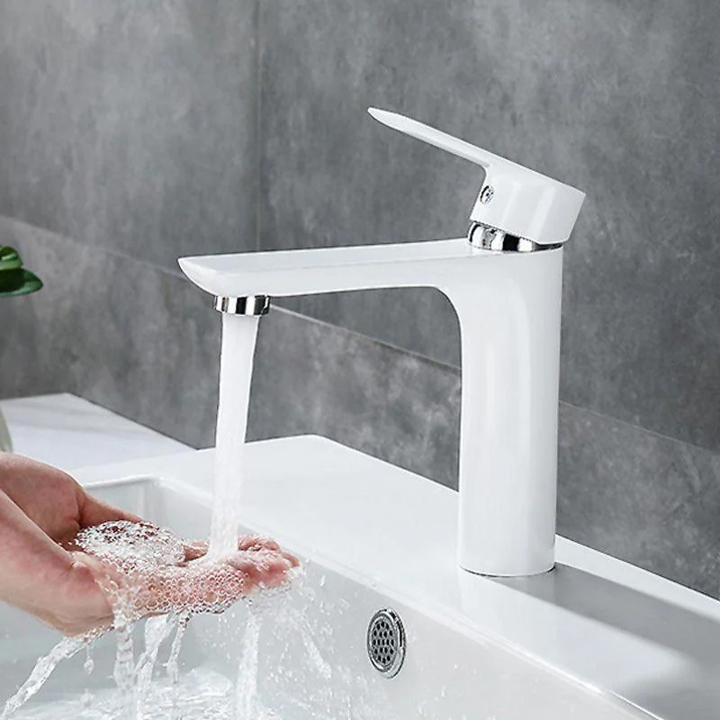 Contemporary Style Tap Single Lever Handle Vessel Sink Tap -Bathlova