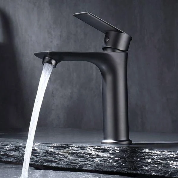 Contemporary Style Tap Single Lever Handle Vessel Sink Tap -Bathlova