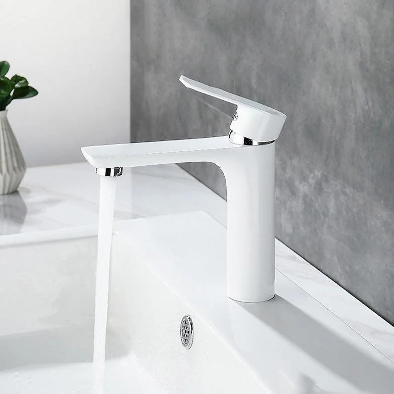 Contemporary Style Tap Single Lever Handle Vessel Sink Tap -Bathlova