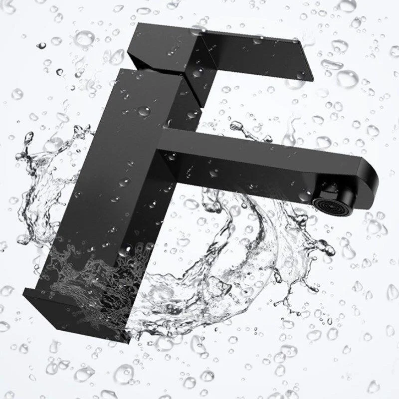 Contemporary Style Taps One Lever Handles Vessel Sink Bathroom Tap -Bathlova