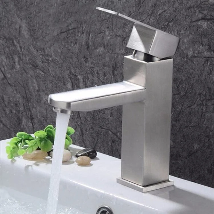 Contemporary Style Taps One Lever Handles Vessel Sink Bathroom Tap -Bathlova