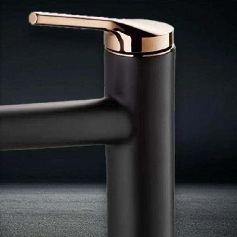 Contemporary Style Taps Vessel Sink Bathroom Tap with One Lever Handle -Bathlova