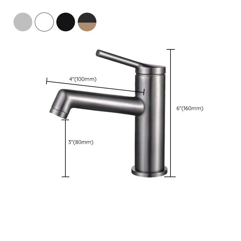 Contemporary Style Taps Vessel Sink Bathroom Tap with One Lever Handle -Bathlova