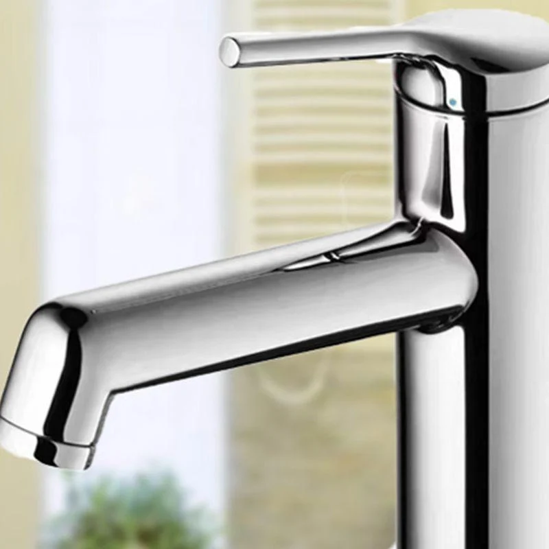 Contemporary Style Taps Vessel Sink Bathroom Tap with One Lever Handle -Bathlova