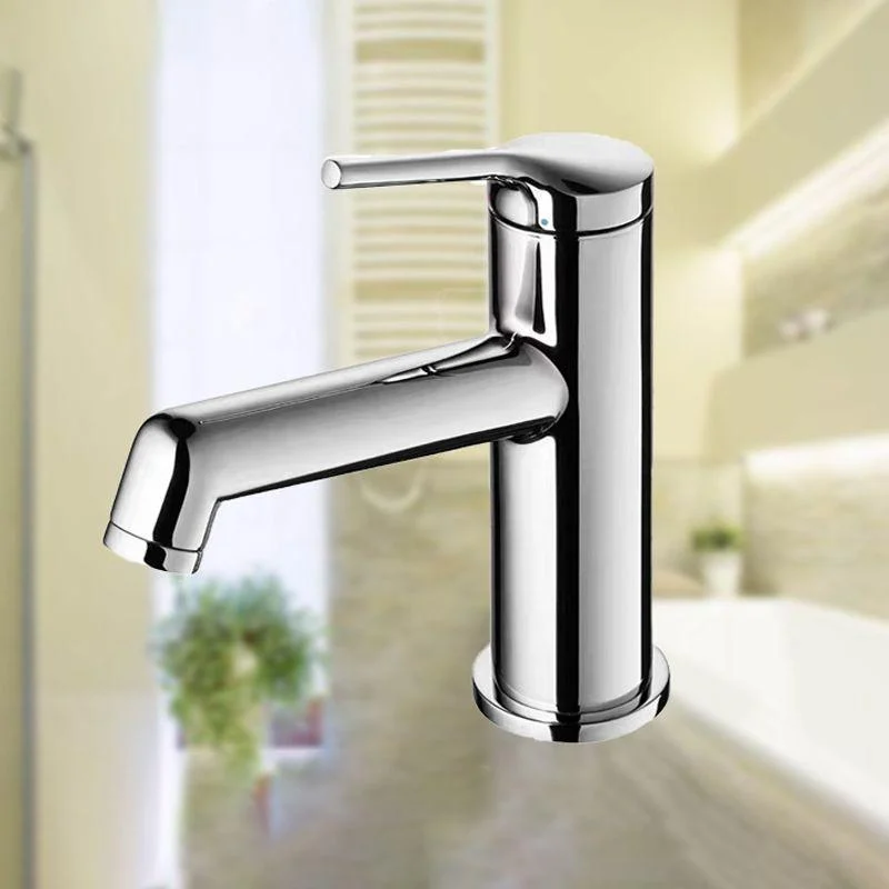 Contemporary Style Taps Vessel Sink Bathroom Tap with One Lever Handle -Bathlova