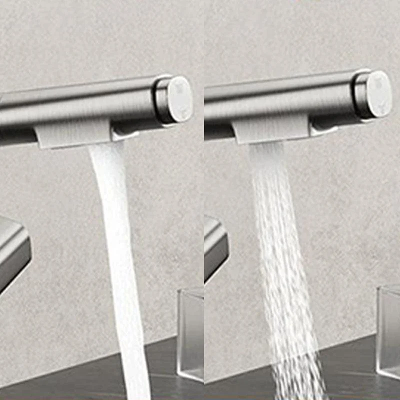 Contemporary Style Taps Widespread Knob Handles Taps for Bathroom -Bathlova