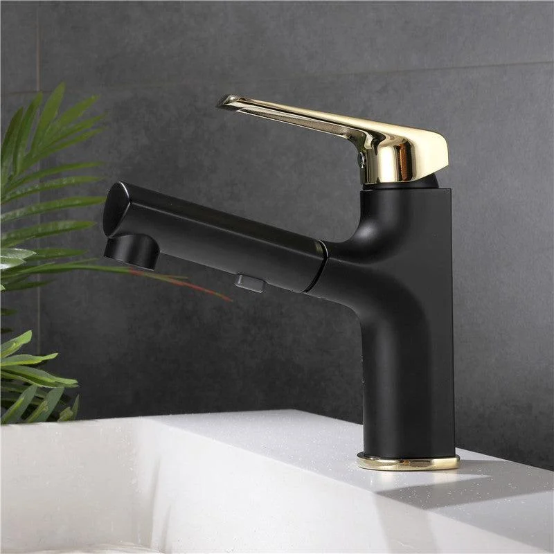 Contemporary Style Widespread Tap Lever Handles Tap for Bathroom -Bathlova