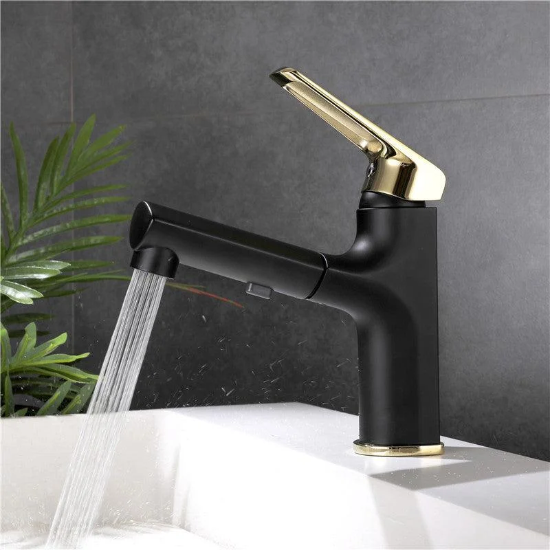 Contemporary Style Widespread Tap Lever Handles Tap for Bathroom -Bathlova