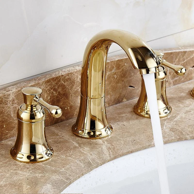 Contemporary Tub Tap Deck Mounted Trim Bath Tap Trim for Bathroom -Bathlova