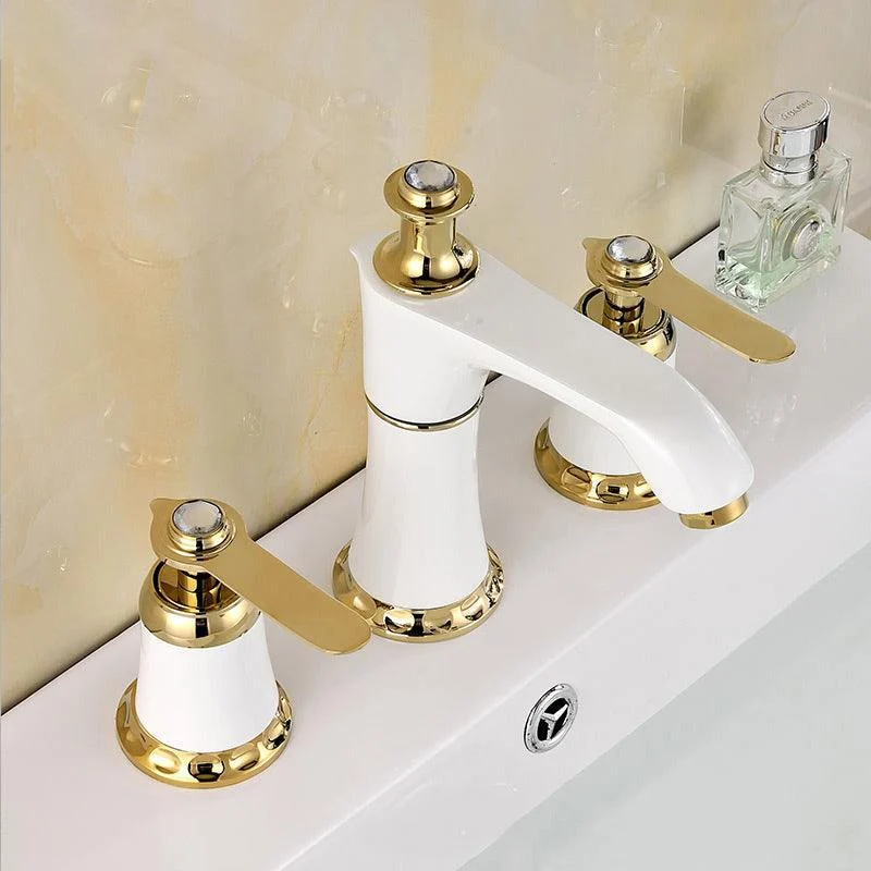 Contemporary Tub Tap Deck Mounted Trim Bath Tap Trim for Bathroom -Bathlova