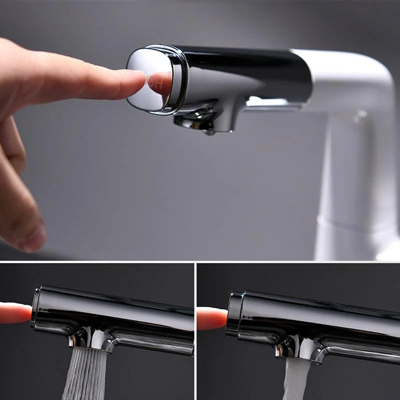 Contemporary Vessel Tap Pull-out Tap with One Knob Handle -Bathlova