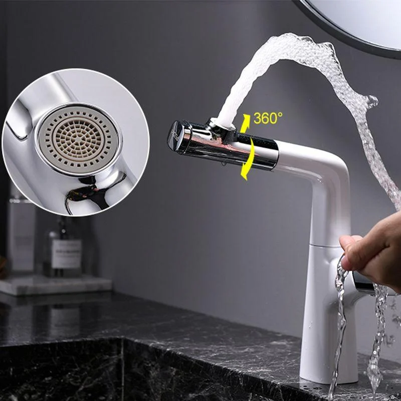 Contemporary Vessel Tap Pull-out Tap with One Knob Handle -Bathlova