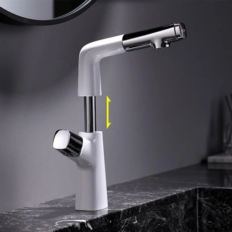 Contemporary Vessel Tap Pull-out Tap with One Knob Handle -Bathlova