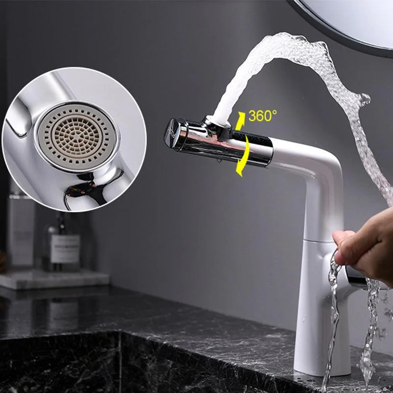 Contemporary Vessel Tap Pull-out Tap with One Knob Handle -Bathlova