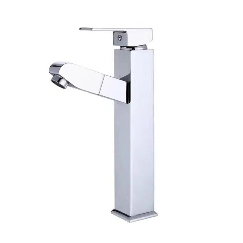 Contemporary Vessel Tap Pull-out Tap with One Lever Handle -Bathlova