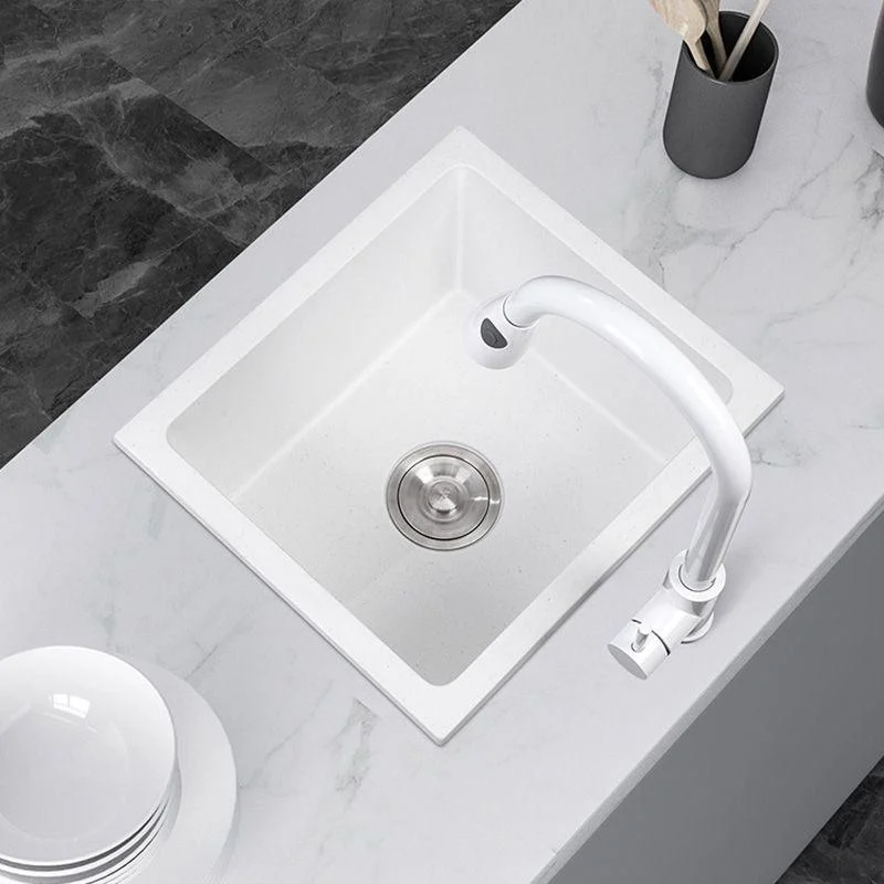 contemporary-white-quartz-kitchen-sink-drop-in-1-holes-single-bowl-sink-bathlova-20 Contemporary White Quartz Kitchen Sink Drop-In 1 Holes Single Bowl Sink -Bathlova