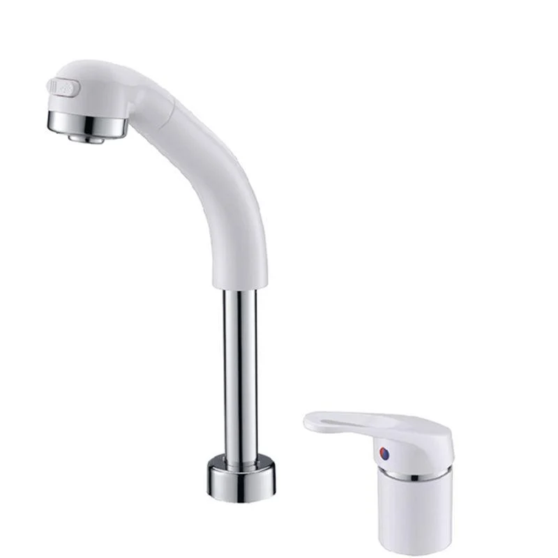 Contemporary Widespread Bathroom Tap Lever Handles 2 Hole Taps Circular Tap -Bathlova