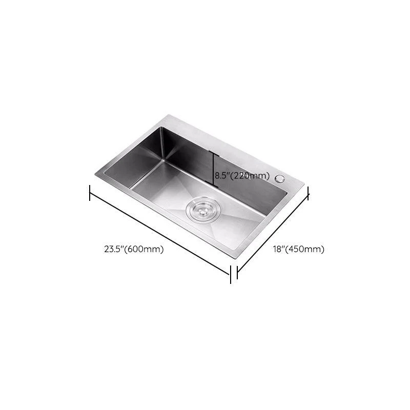 Contemporary Workstation Sink Stainless Steel Undermount Kitchen Sink -Bathlova