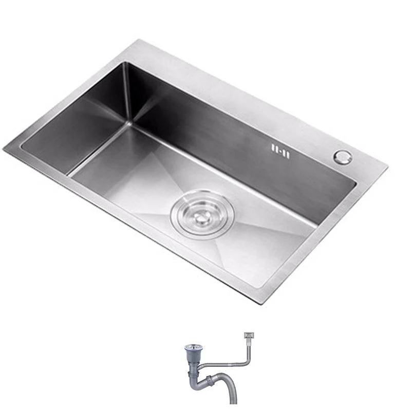 Contemporary Workstation Sink Stainless Steel Undermount Kitchen Sink -Bathlova