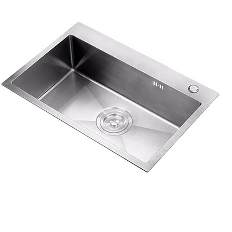 Contemporary Workstation Sink Stainless Steel Undermount Kitchen Sink -Bathlova