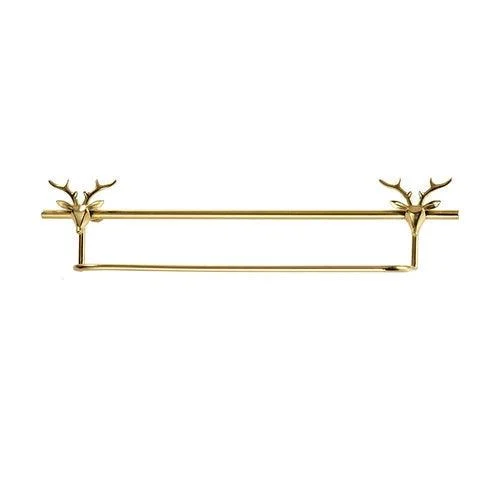 Copper Bird Decoration Towel Bar Towel Rack Bathroom Accessory -Bathlova