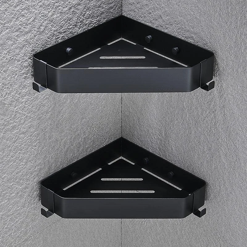 Corner Shelf Bathroom Storage Shelves Triangle Towel Storage Rack -Bathlova