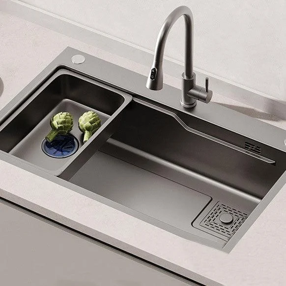 Corrosion Resistant Kitchen Sink Stainless Steel Modern Style Kitchen Sink -Bathlova