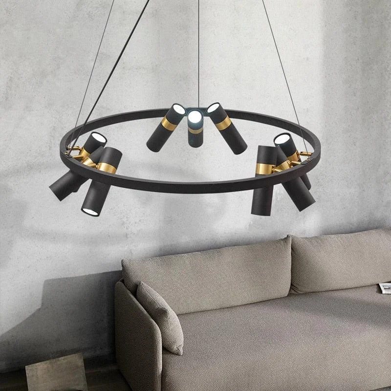 Cory - Modern Multi-Bulb Chandelier -Bathlova