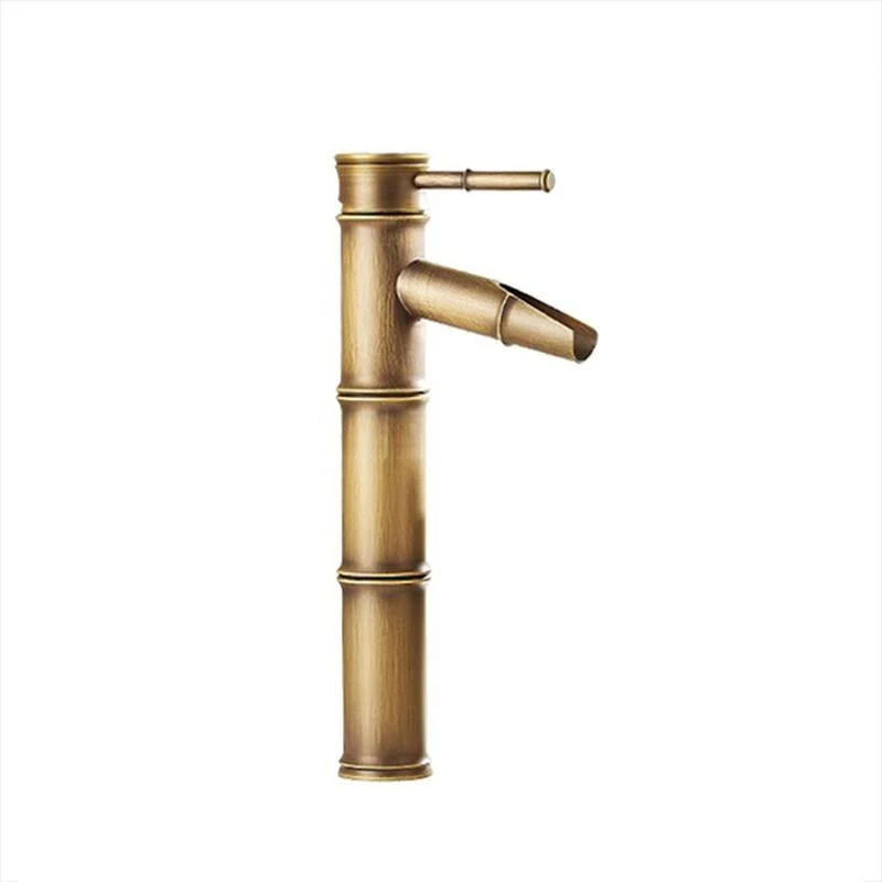 Country Style Vanity Sink Tap Single Hole Bathroom Tap -Bathlova