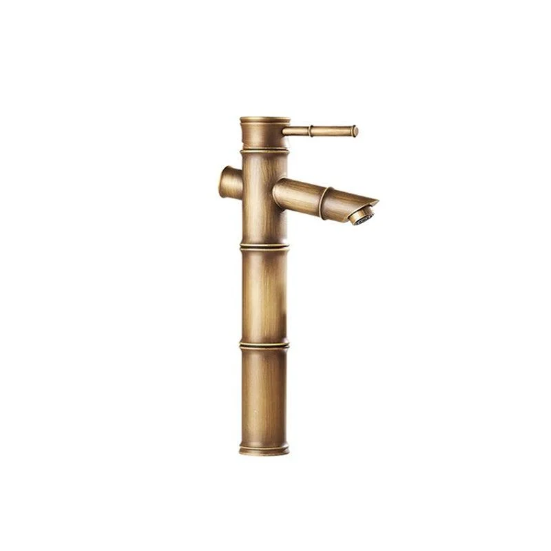 Country Style Vanity Sink Tap Single Hole Bathroom Tap -Bathlova