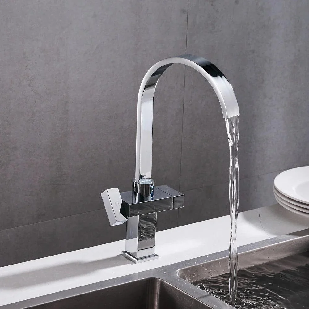 Creative Kitchen Tap Hot And Cold Double Tap -Bathlova