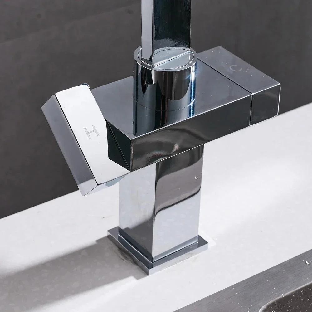 Creative Kitchen Tap Hot And Cold Double Tap -Bathlova