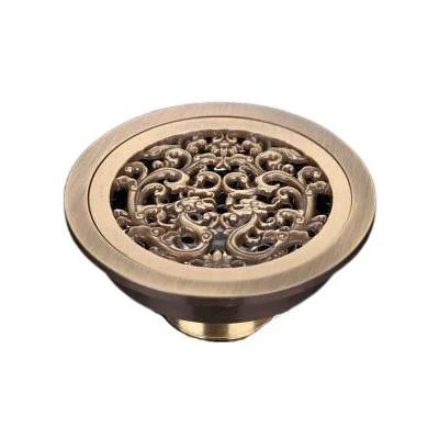 Creative Round Bathroom Floor Waste Drain -Bathlova