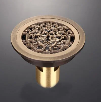 Creative Round Bathroom Floor Waste Drain -Bathlova