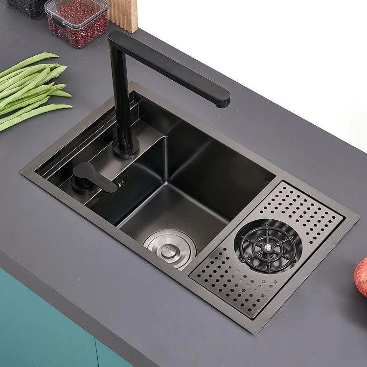 Creative Soundproofing Sink Stainless Steel Kitchen Sink with Accessories -Bathlova