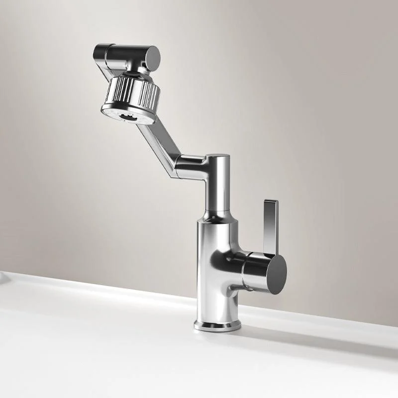 Cross Handles Vessel Sink Tap Swivel Spout Sink Bathroom Tap -Bathlova