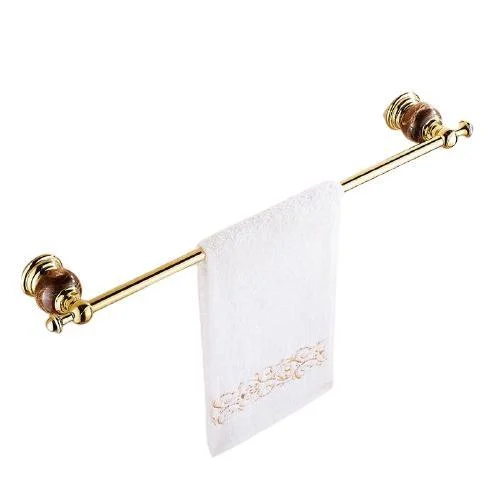 Crystal Design Towel Holder Bar Bathroom Accessories -Bathlova