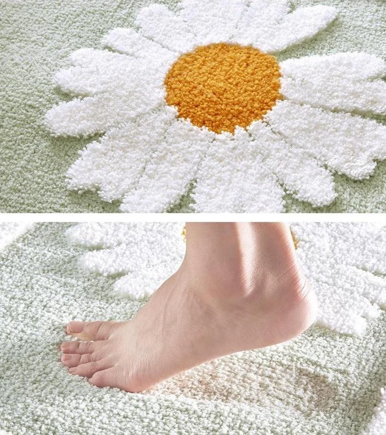 Daisy Bath Mat -Bathlova