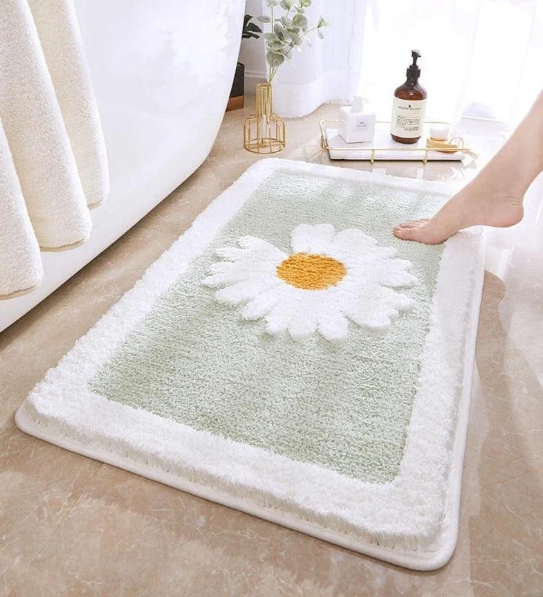 Daisy Bath Mat -Bathlova