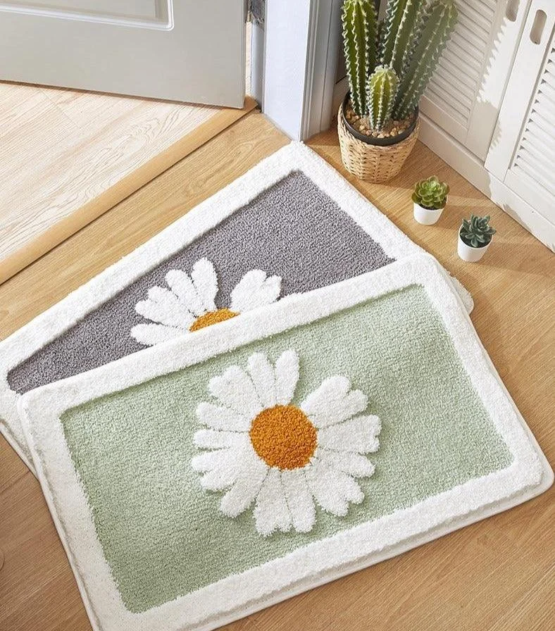 Daisy Bath Mat -Bathlova